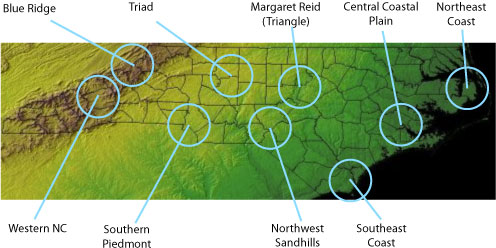 nc map showing chapter areas